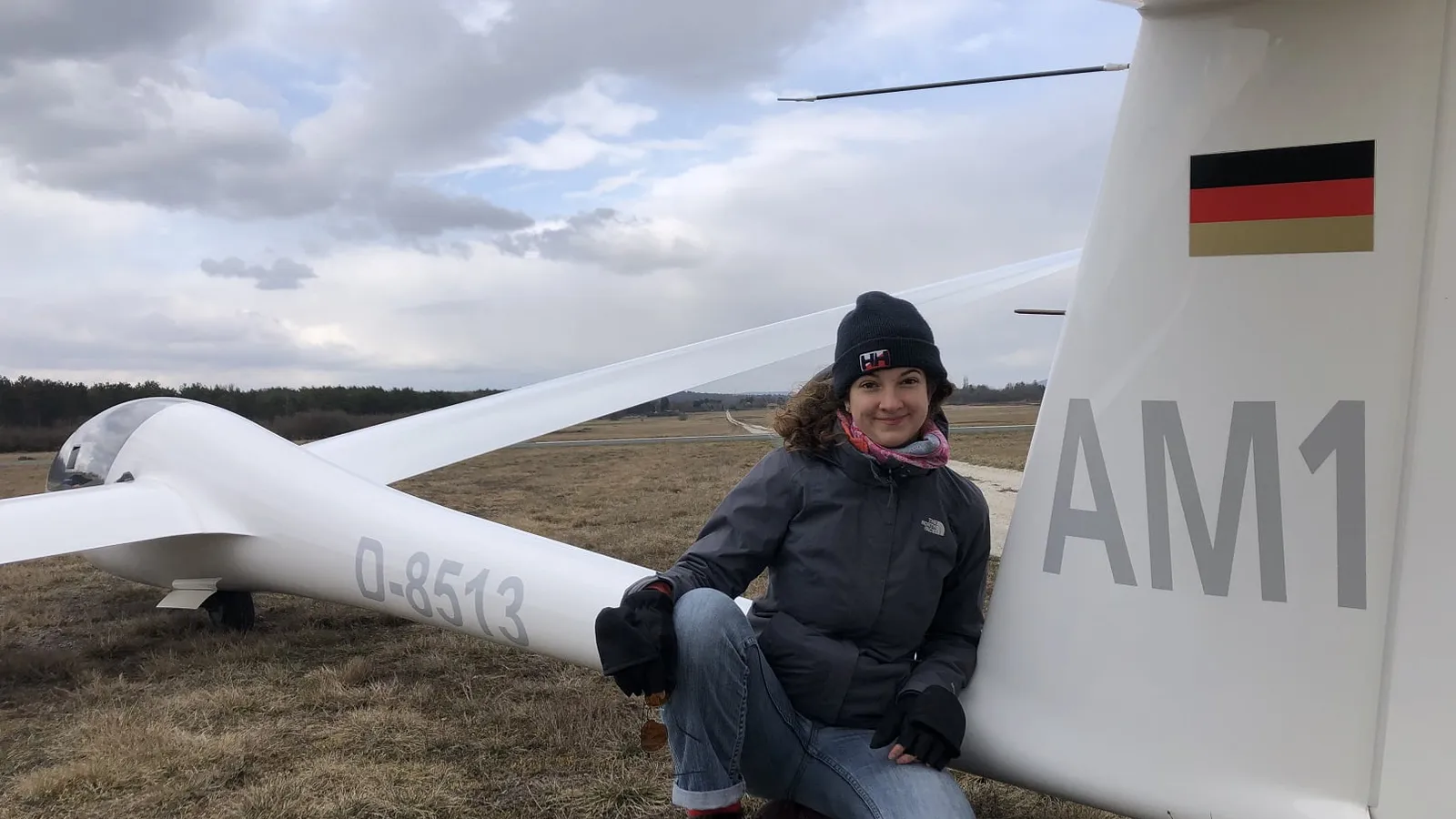 Katharina Schmitt darf dieses Jahr die AM1 fliegen