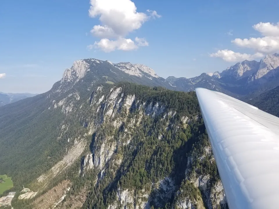 Blick auf die Berge