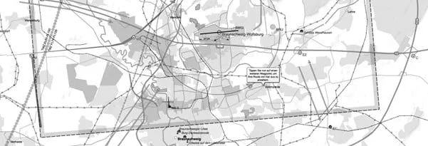 Anflugkarte Braunschweig