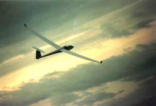 LS7 in der Luft