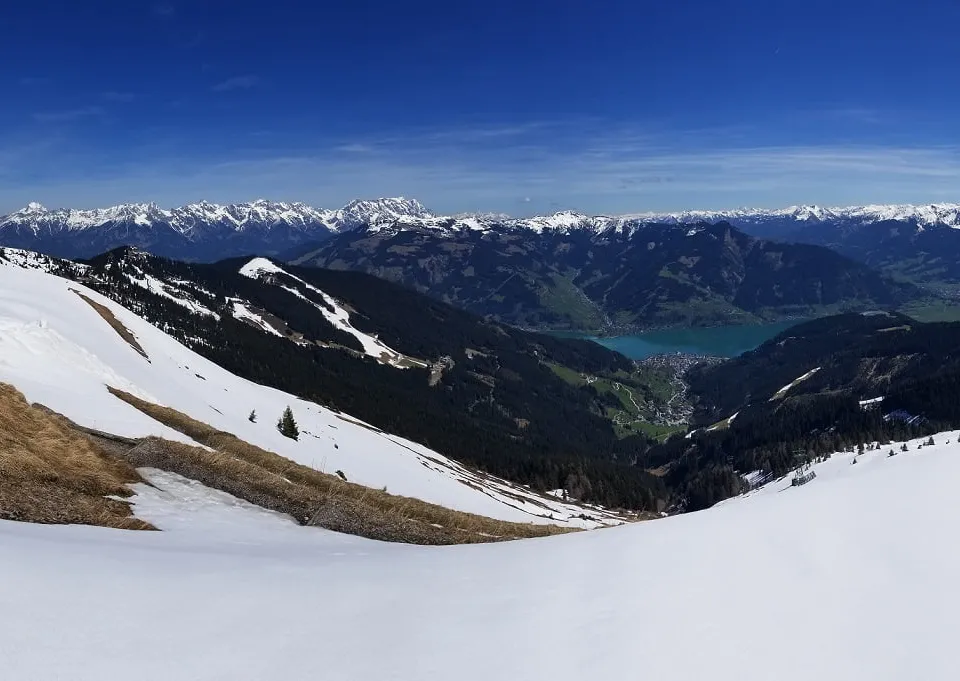 Schmittenhöhe, Ausblick nach Osten