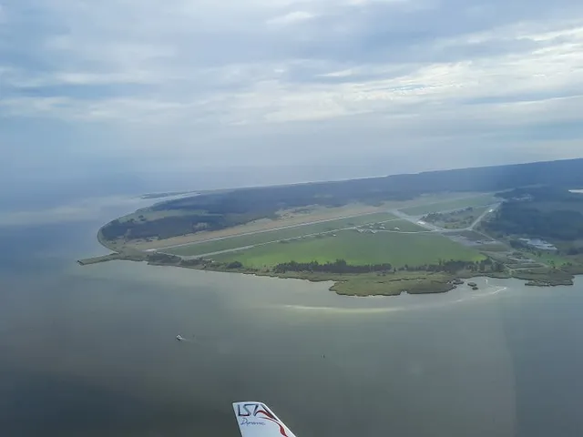 Gegenanflug Piste 31 in Peenemünde