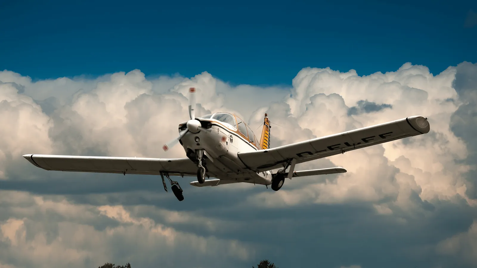 D-EJFF im Anflug