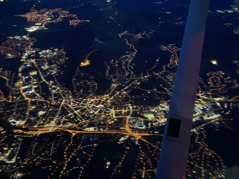 Erfurt bei Nacht